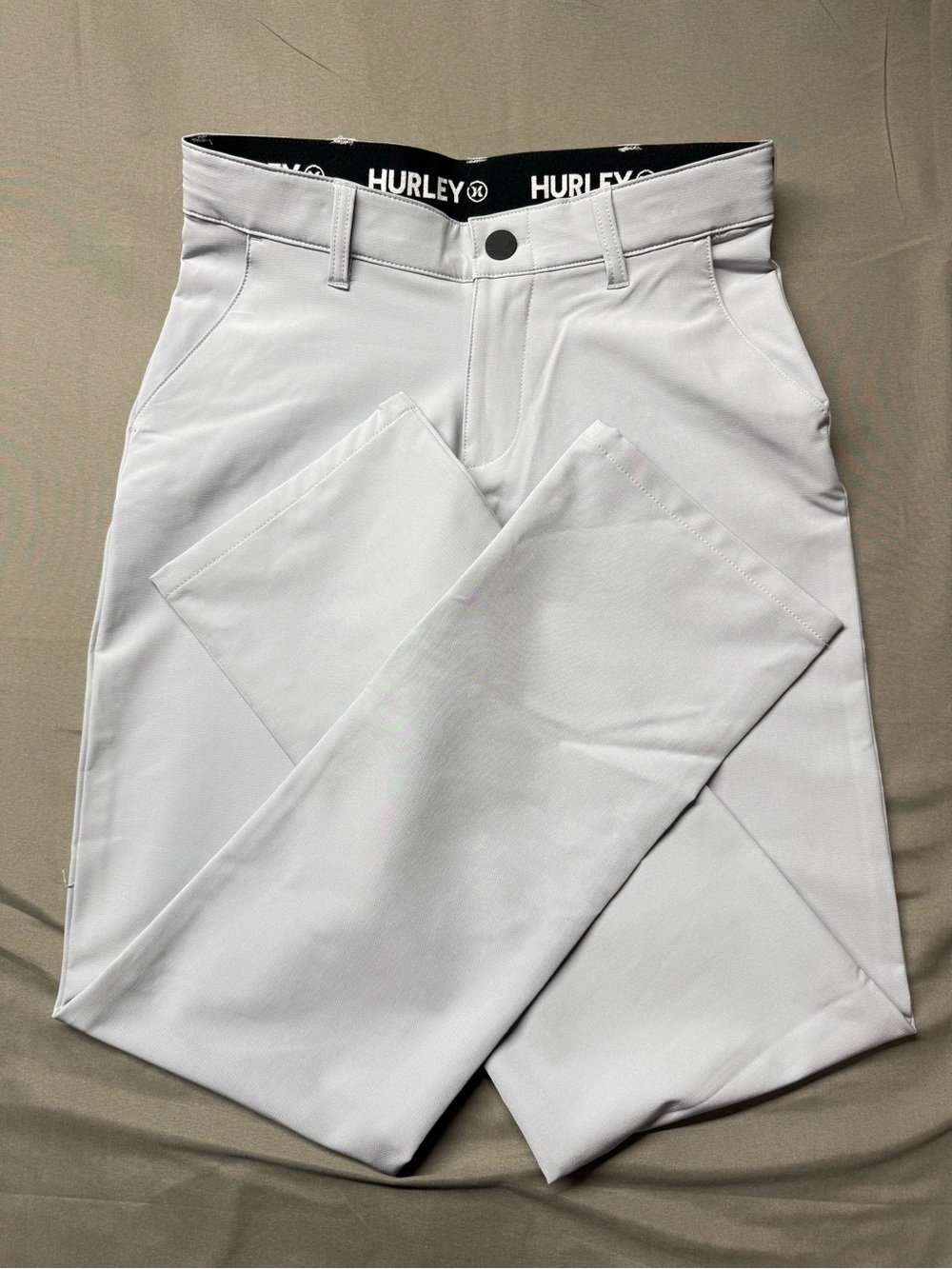 Hurley Boys Light Gray Performance Pants